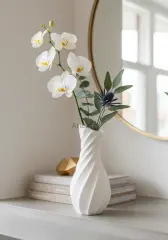 Dekoratif İskandinav Tasarım Sarmal Vazo