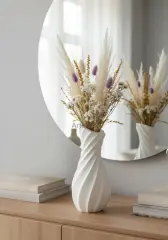 Dekoratif İskandinav Tasarım Sarmal Vazo