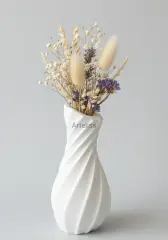 Dekoratif İskandinav Tasarım Sarmal Vazo