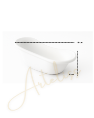 Küvet Tasarım Dekoratif Mum Banyo Dekorasyonu