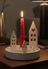 Dekoratif Işık Ev Şamdan Standı