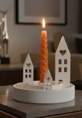 Dekoratif Işık Ev Şamdan Standı