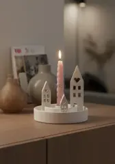 Dekoratif Işık Ev Şamdan Standı