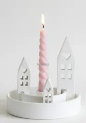 Dekoratif Işık Ev Şamdan Standı