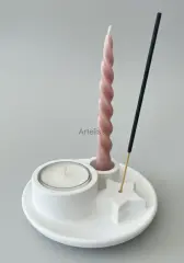 Dekoratif Tütsülük ve Mum Standı