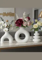 Üçlü Nordic Pampas Vazo Seti