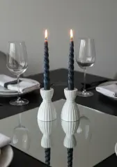 Prenses Mumluk İkili Şamdan Set