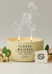 Hanımeli Çiçeği Kokulu Mum | Floral Whisper