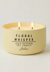 Hanımeli Çiçeği Kokulu Mum | Floral Whisper