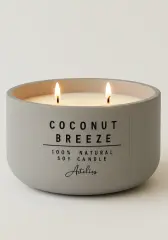 Hindistan Cevizi Kokulu Mum | Coconut Breeze