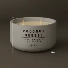 Hindistan Cevizi Kokulu Mum | Coconut Breeze