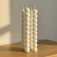 Dörtlü Bubble Şamdan Mumu